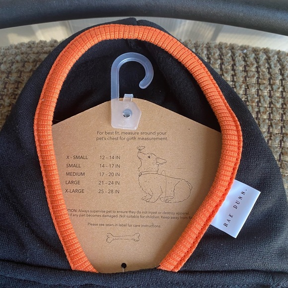 Rae Dunn Dog hoodie Size XS NWT - Picture 3 of 9